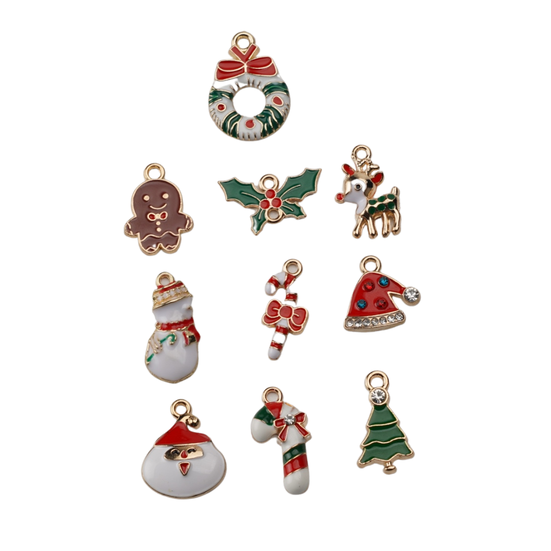 10 Christmas Charm Pack